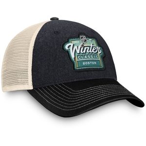 2023 NHL Winter Classic Fenway Park Fanatics Destress Authentic Pro Snapback Hat